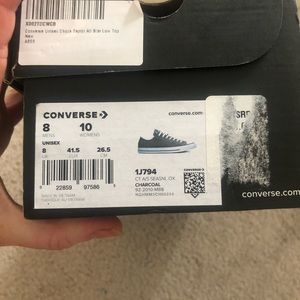 Men’s/women’s converse